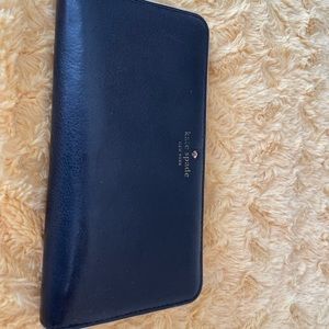 Kate Spade black wallet/ organizer. Lovingly used.